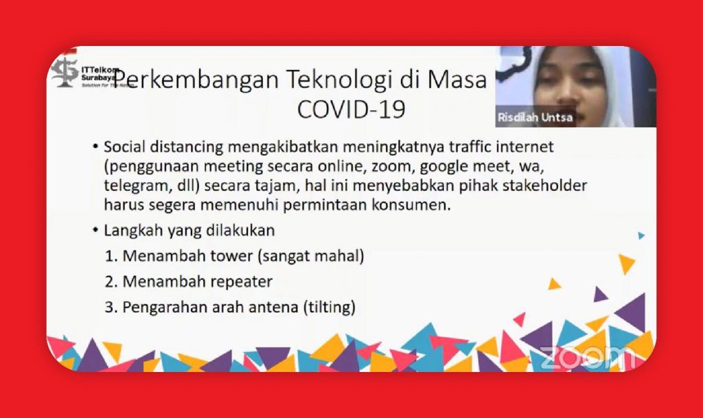 Seminar Ilmiah Populer bersama Teknik Telekomunikasi Institut Teknologi Telkom Surabaya